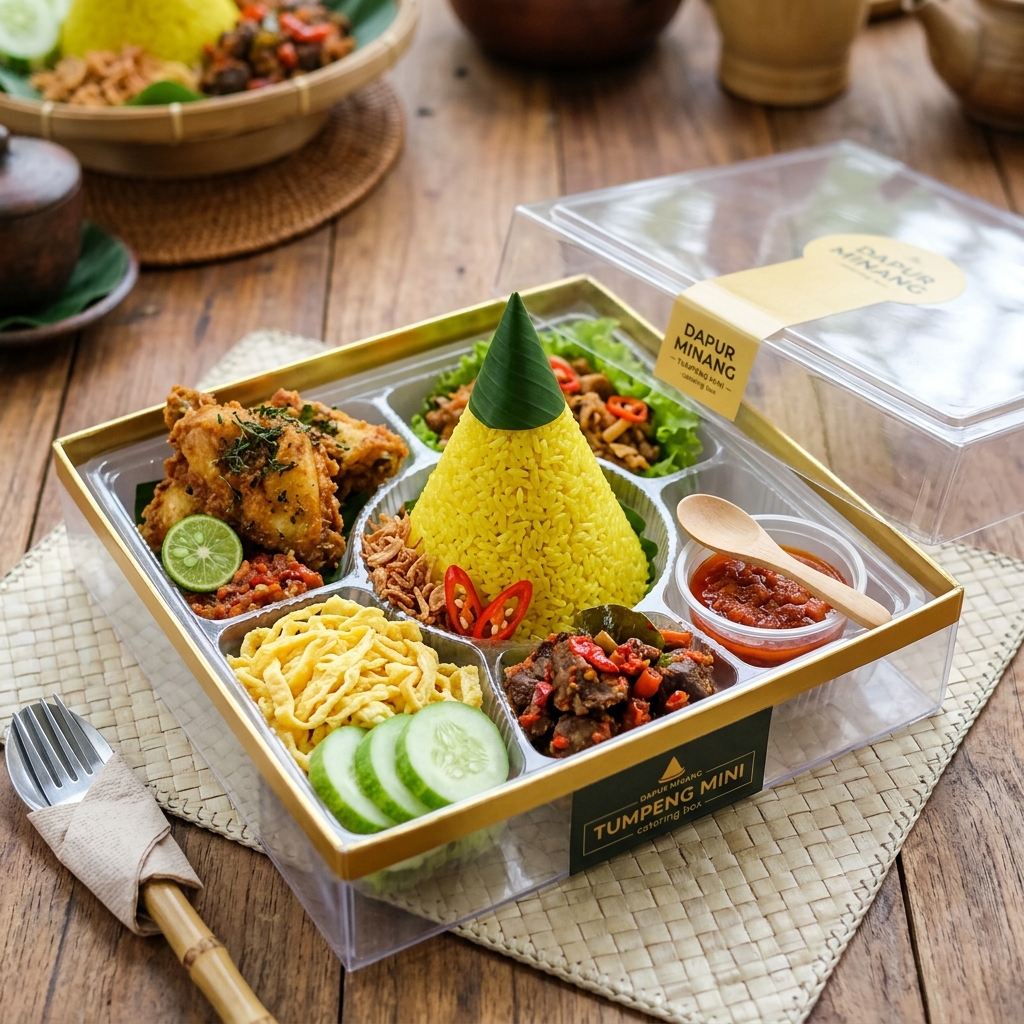 Tumpeng Mini Kenza Komplit